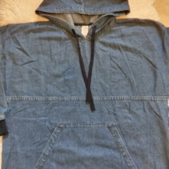 New Jersey Spirit oversized S hooded pullover jacket top - Picture 3 of 11